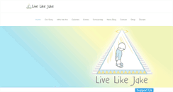 Desktop Screenshot of livelikejake.com