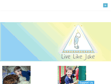 Tablet Screenshot of livelikejake.com